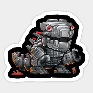 mechaGodzilla Sticker